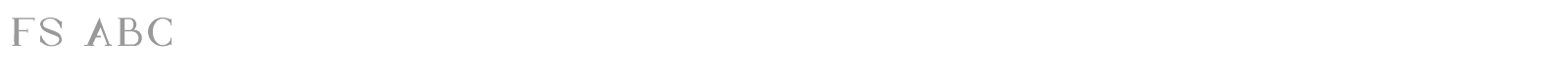 FS ABC font preview